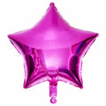 Balon foliowy gwiazda fuksja błyszcząca 45 cm – hel Warszawa + wysyłka