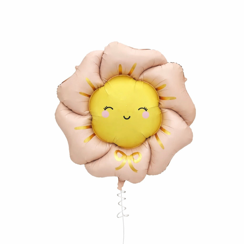 Balon foliowy uśmiechnięty Kwiatek 101x103cm XXXL