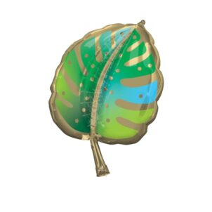 Balony foliowy Liść Monstera 76x63cm