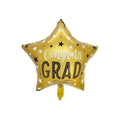 Balon foliowy gwiazda złota Congrats Grad 45 cm – hel Warszawa + wysyłka