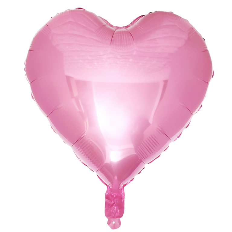 Balon foliowy serce różowe 45 cm – hel Warszawa / wysyłka