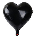 Balon foliowy serce czarne 45 cm – hel Warszawa / wysyłka