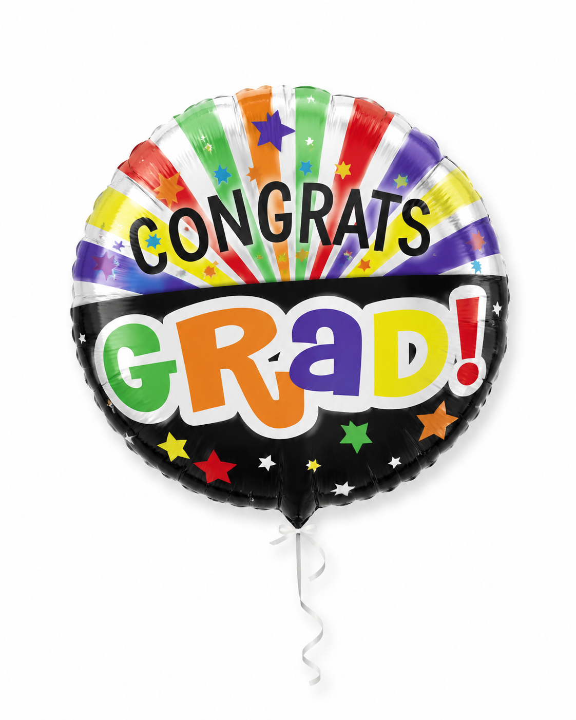 Balon foliowy okrągły ,,Congrats Grad”