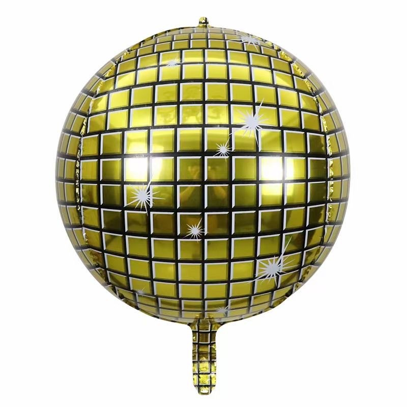 Balon foliowy kula 4D disco 55cm