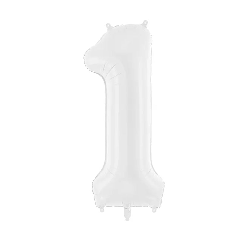 Cyfra 2 biała XXL 100 cm