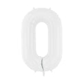 Cyfra 0biała XXL 100 cm