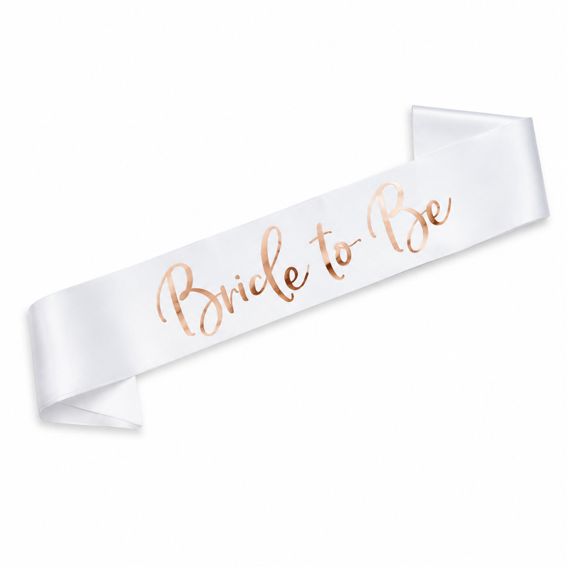Szarfa ,,Bride to Be’’ na panieński