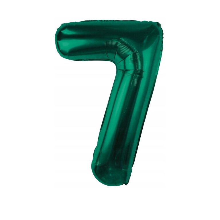 Balon 7 butelkowa zieleń, 82 cm