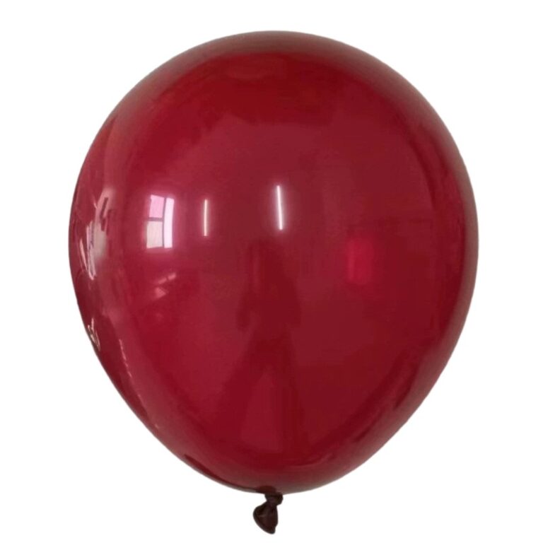 Balon lateksowy bordo 30 cm – hel Warszawa / wysyłka