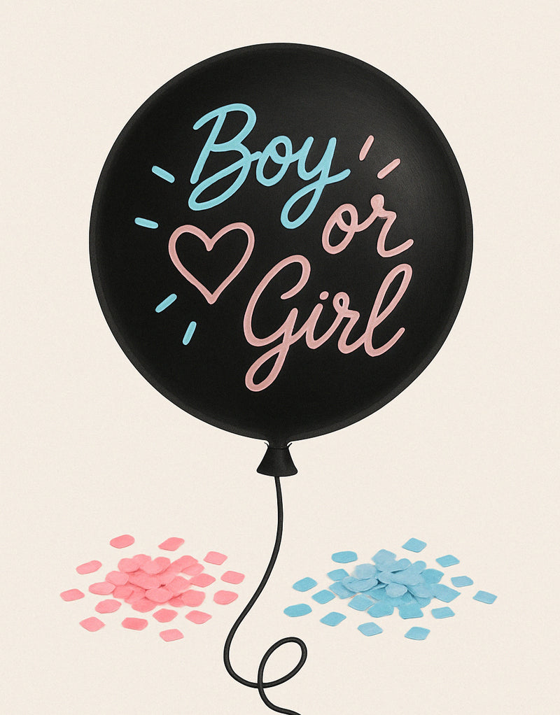 Balon lateksowy Boy or Girl 100 cm