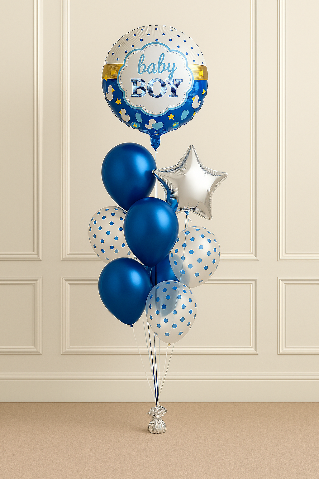 Zestaw ,, baby boy” - niebieski