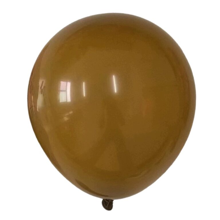 Balon lateksowy kawowy 30 cm – hel Warszawa / wysyłka