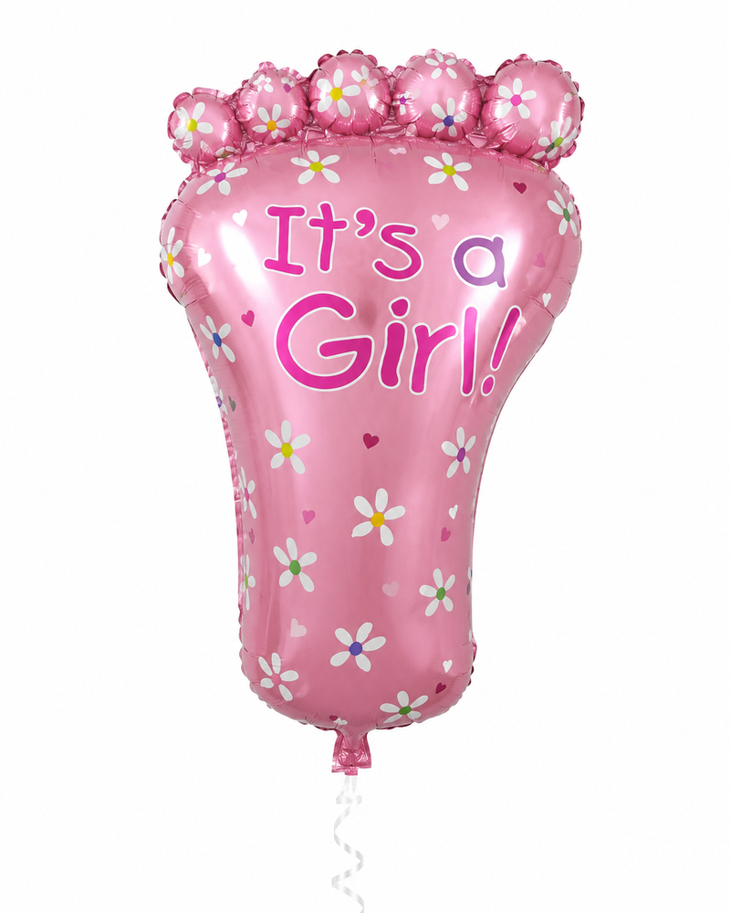 Balon foliowy Nóżka It’s a girl