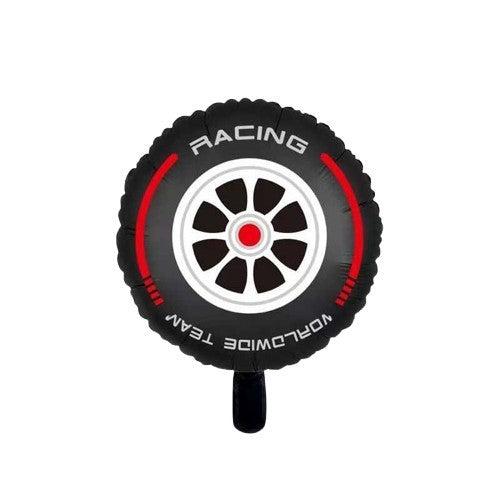 Balon foliowy Koło Opona Racing