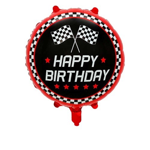 Racing Happy Birthday 45 cm