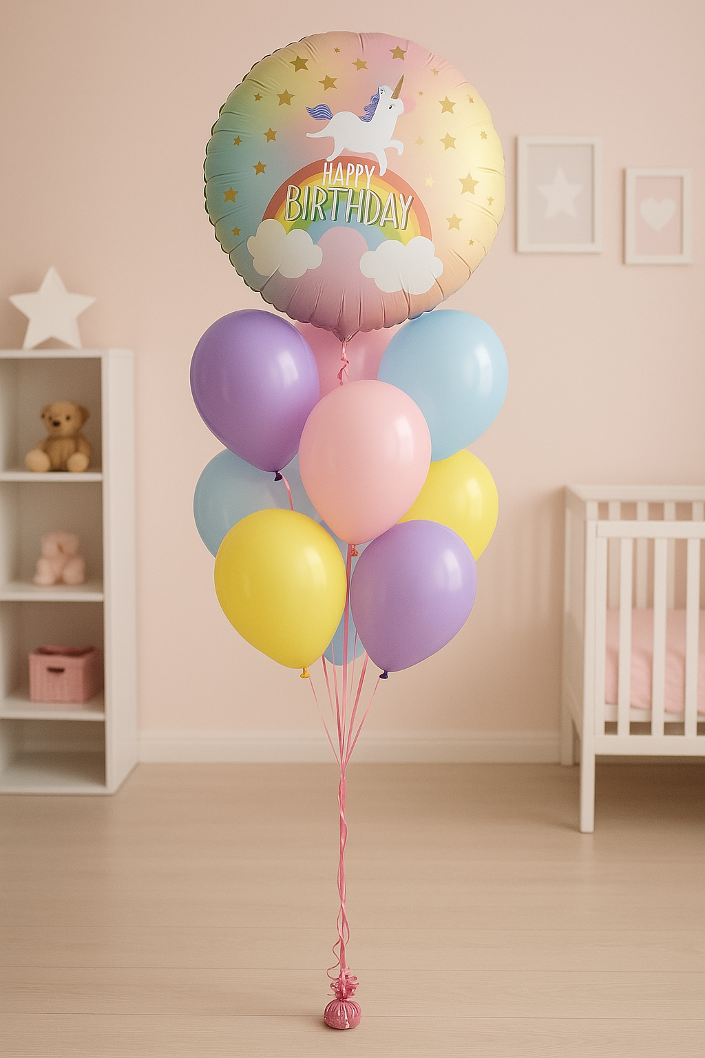 Zestaw Happy Birthday Jednorożec