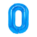 Cyfra 0 jasnoniebieskim XXL 100 cm