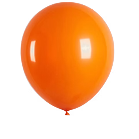 Balon lateksowy pomarańczowy 30 cm – hel Warszawa / wysyłka
