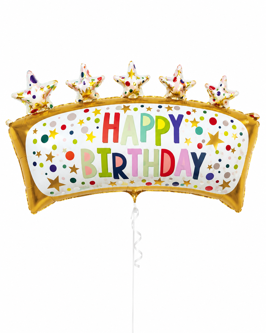 Balon foliowy Kolorowe Happy Birthday