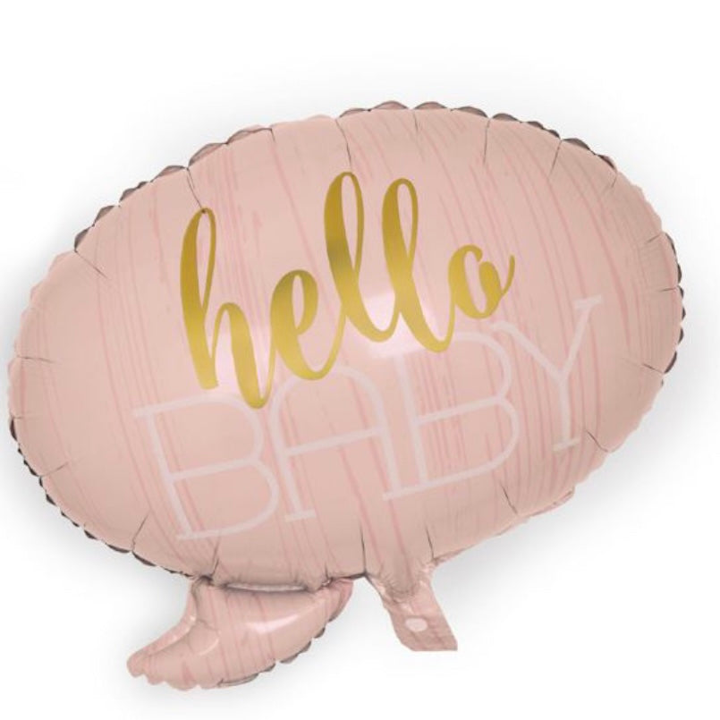 Balon Foliowy ,,Hello Baby’’ - 60 cm