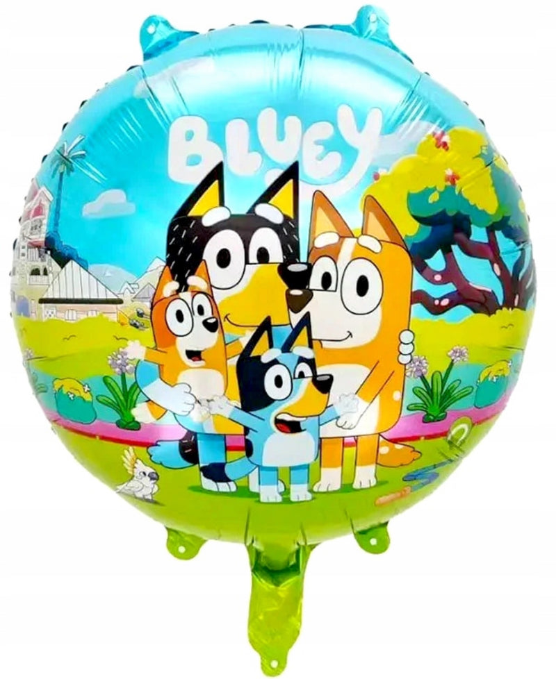 Balon okrągły Blue Bluey 45 cm