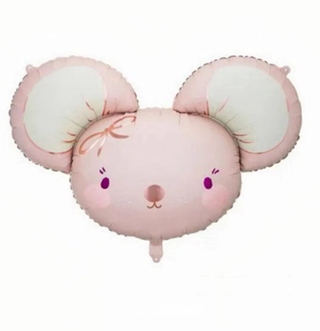 Balon Foliowy Różowa Myszka