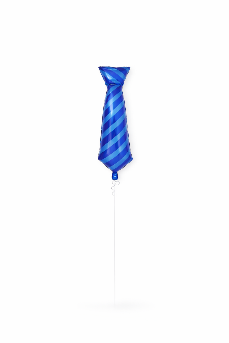 Balon foliowy Krawat niebieski 102 cm