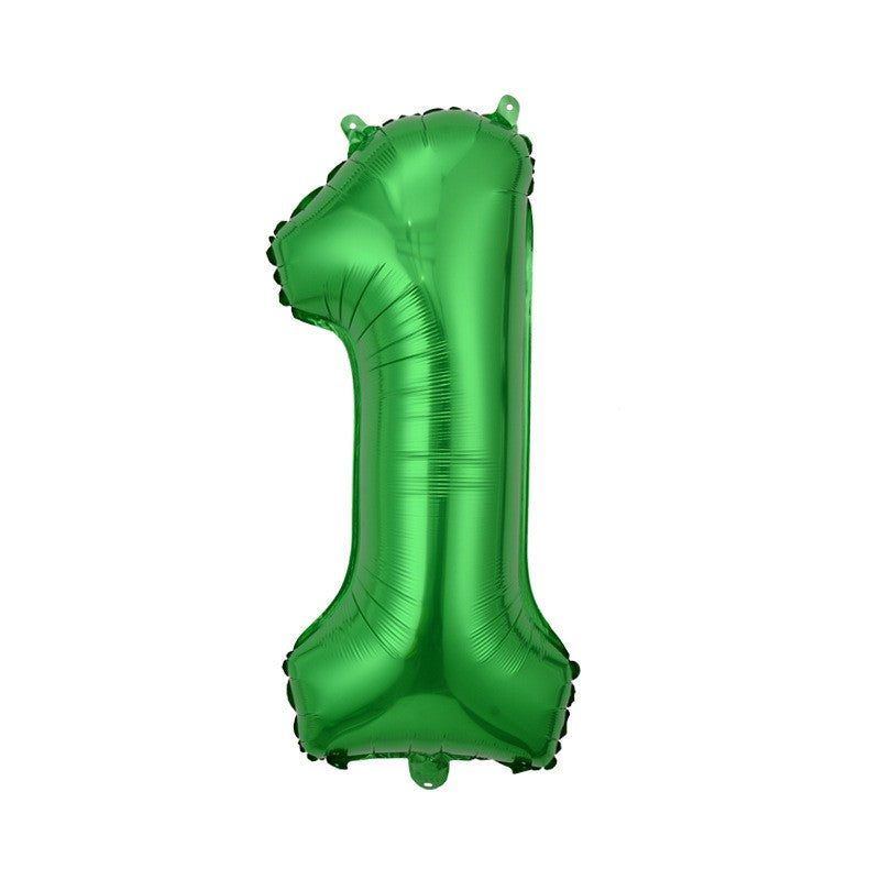 Cyfra 1 zielona XXL 100 cm