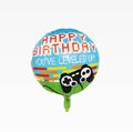 Balon Gracza z napisem Happy Birthday - 45 cm