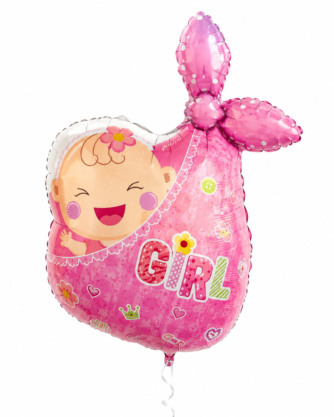 Balon foliowy Bobasek Girl 53x85cm