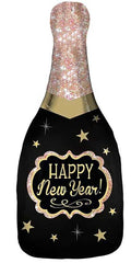 Balon Foliowy Butelka Happy New Year – Sylwester / Nowy Rok