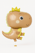 Balon foliowy dinozaur brązowy 79 cm