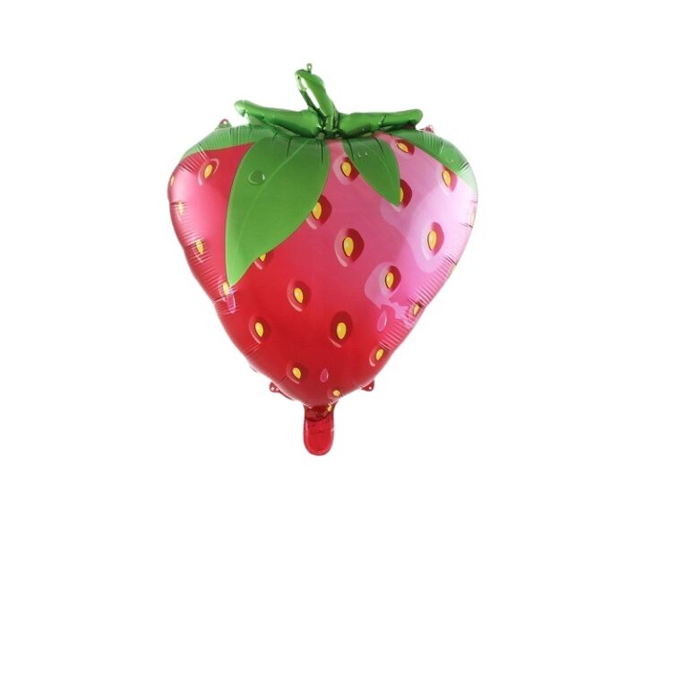Balony foliowy Truskawka Owoce 71×55 cm