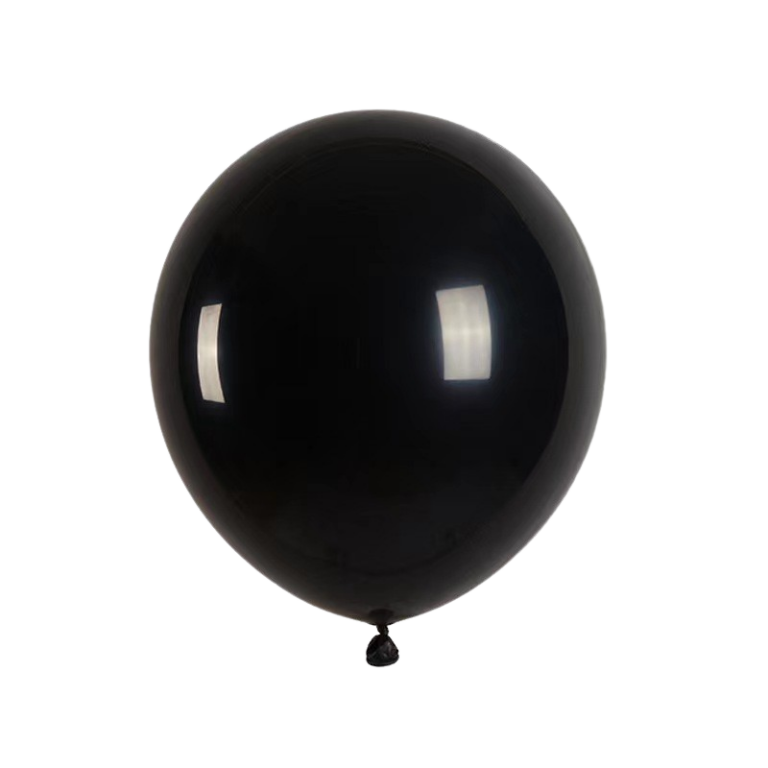 Balon lateksowy czarny 30 cm – hel Warszawa / wysyłka