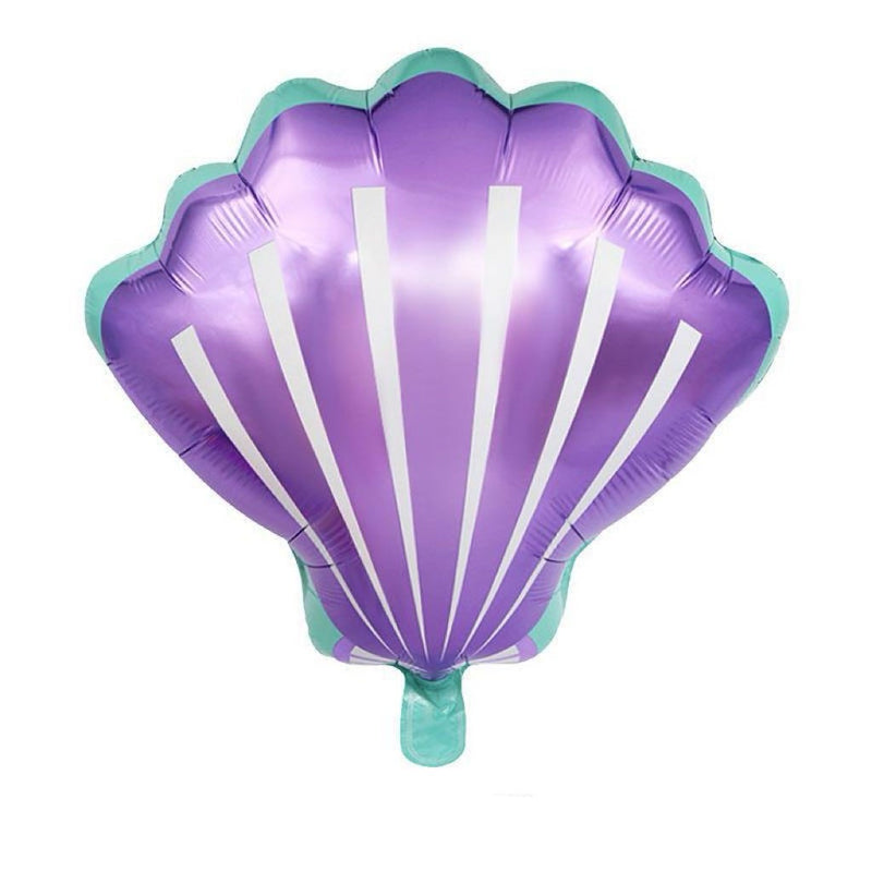 Balon foliowy Muszelka Syrenka 46×49 cm