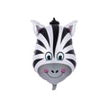 Balon Foliowy głowa zebry 65 cm