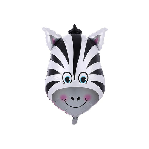 Balon Foliowy głowa zebry 65 cm