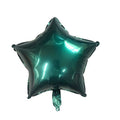 Balon foliowy gwiazda zielona butelkowa 45 cm – hel Warszawa + wysyłka