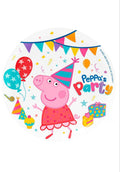 Talerzyki papierowe Świnka Peppa Party 23 cm – zestaw 8 szt.