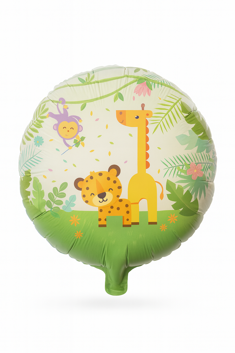 Balon foliowy dżungla 45 cm