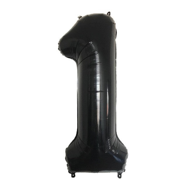 Cyfra 1 czarna XXL 100 cm
