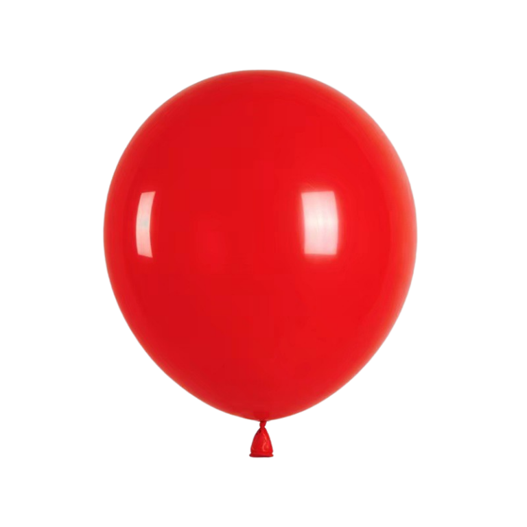 Balon lateksowy czerwony 30 cm – hel Warszawa / wysyłka