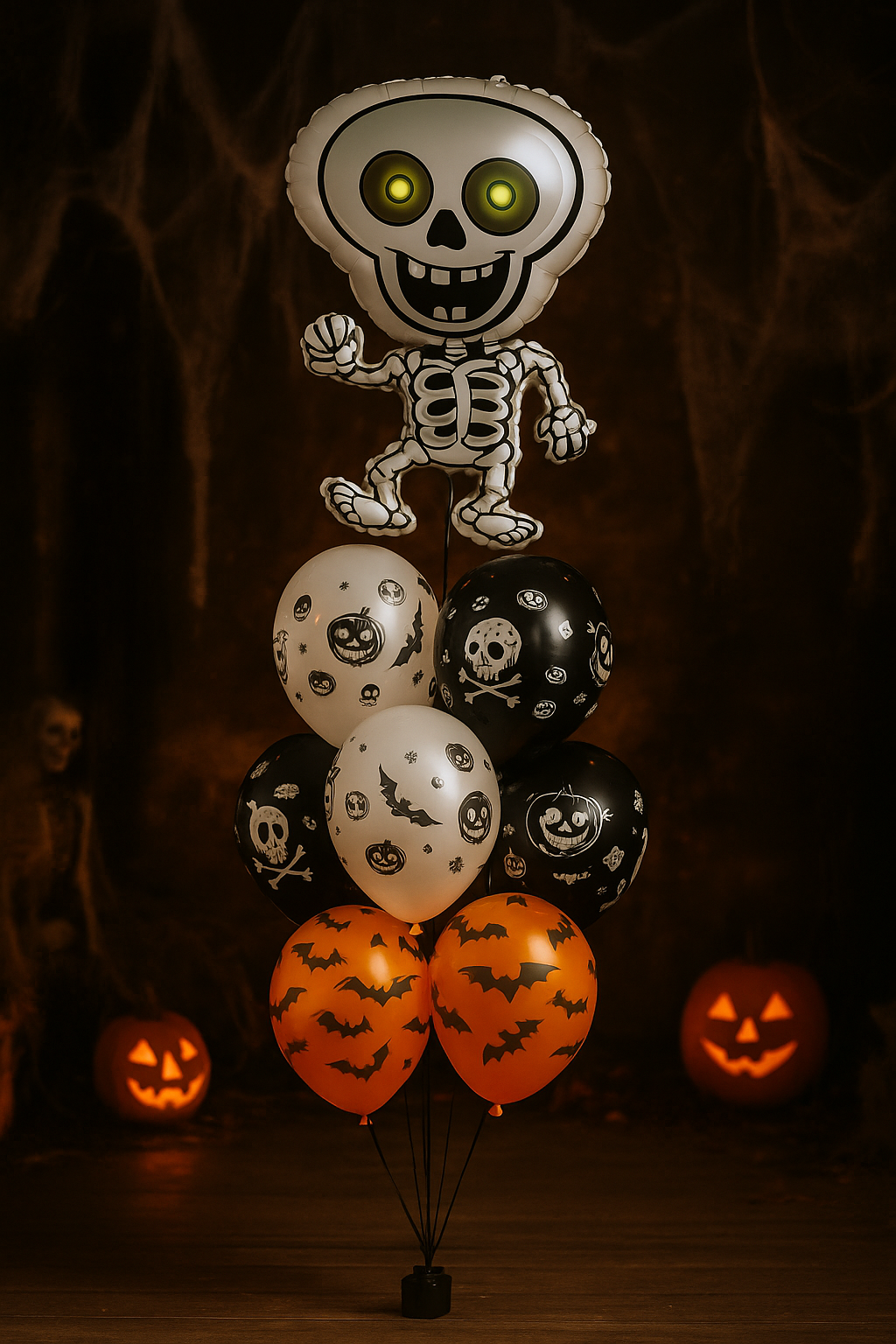 Zestaw Halloween Kościotrup
