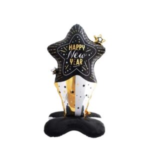Balon foliowy Happy New Year 58cali 147cm