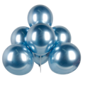 Balon lateksowy jasno niebieski chrom 30 cm – hel Warszawa / wysyłka