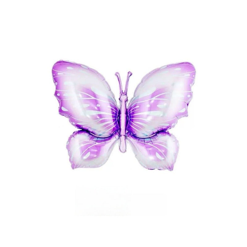 Balon foliowy Motyl Fioletowy 98x97 cm
