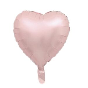 Balon foliowy serce różowe matowe 45 cm – hel Warszawa / wysyłka