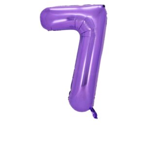 Cyfra 7 fioletowa XXL 100 cm