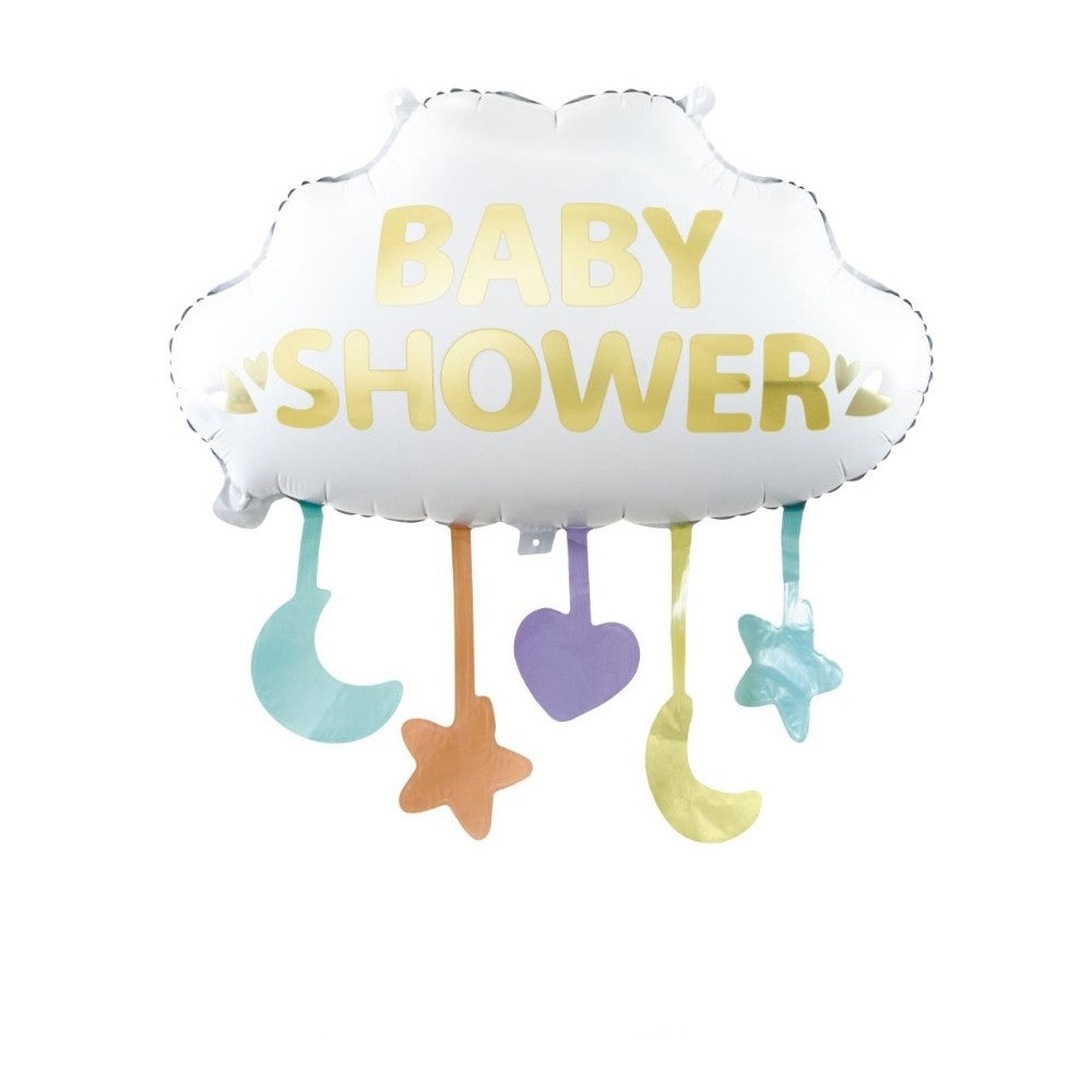 Balon foliowy chmura BABY SHOWER 63x67cm