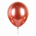 Balon lateksowy Golden rose chrom 30 cm – hel Warszawa / wysyłka